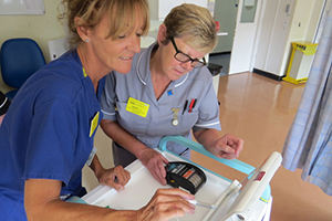 Staff working in Harefield’s Day of Surgery unit which was introduced under the Darwin programme