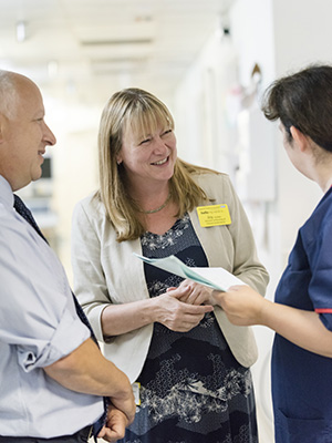 Joy Godden, director of nursing and clinical governance