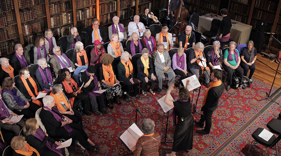 Singing for Breathing group in action