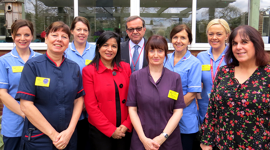 Members of the familial hypercholesterolaemia team whose project was shortlisted in the BMJ awards