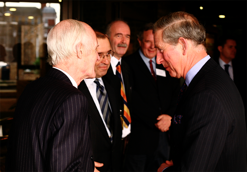 Bob Bell meets Prince Charles