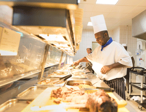 The restaurant at Royal Brompton Hospital